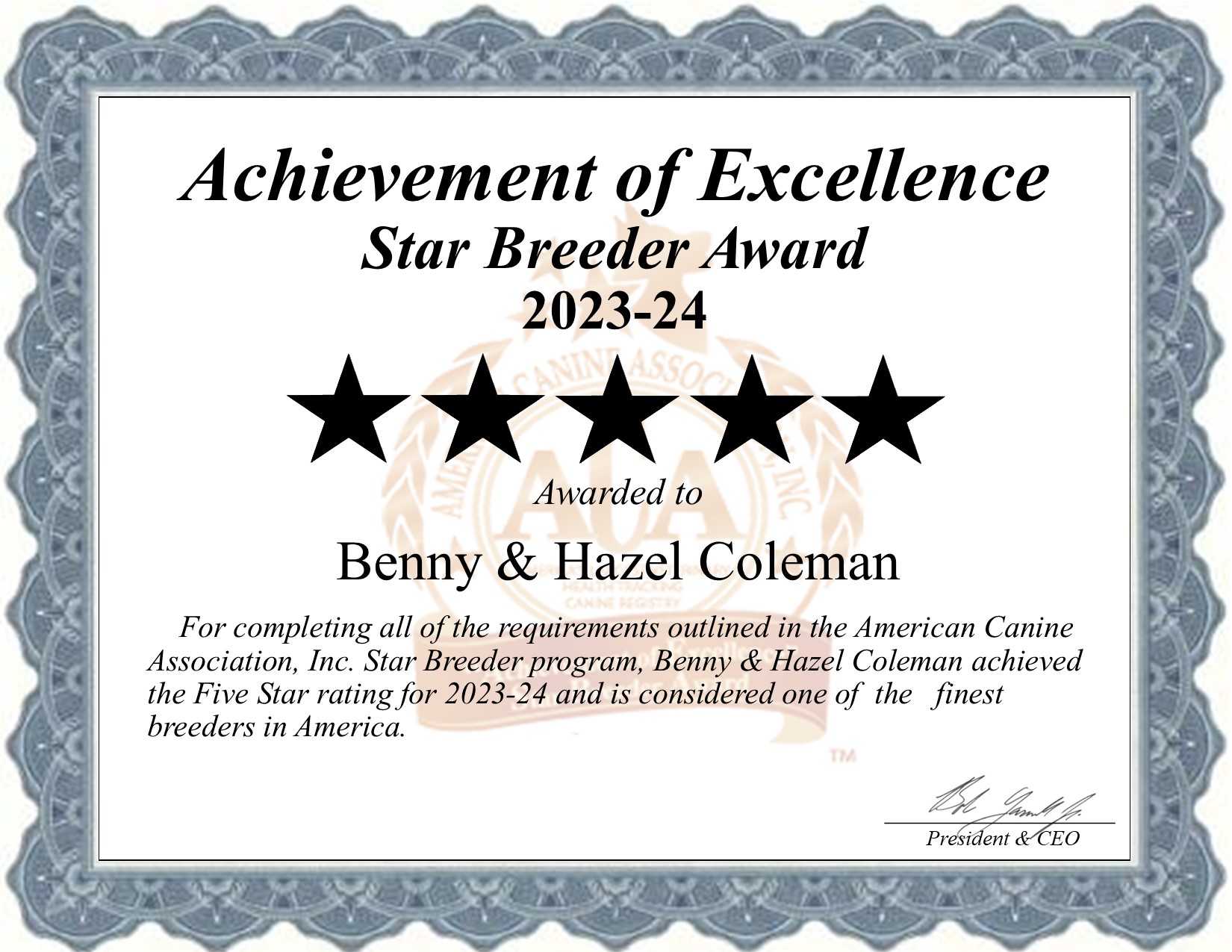 Benny and Hazel, Coleman, dog, breeder, star, certificate, Benny and Hazel-Coleman, Lebanon, MO, Missouri, puppy, dog, kennels, mill, puppymill, usda, 5-star, aca, ica, registered, Chihuahua, none