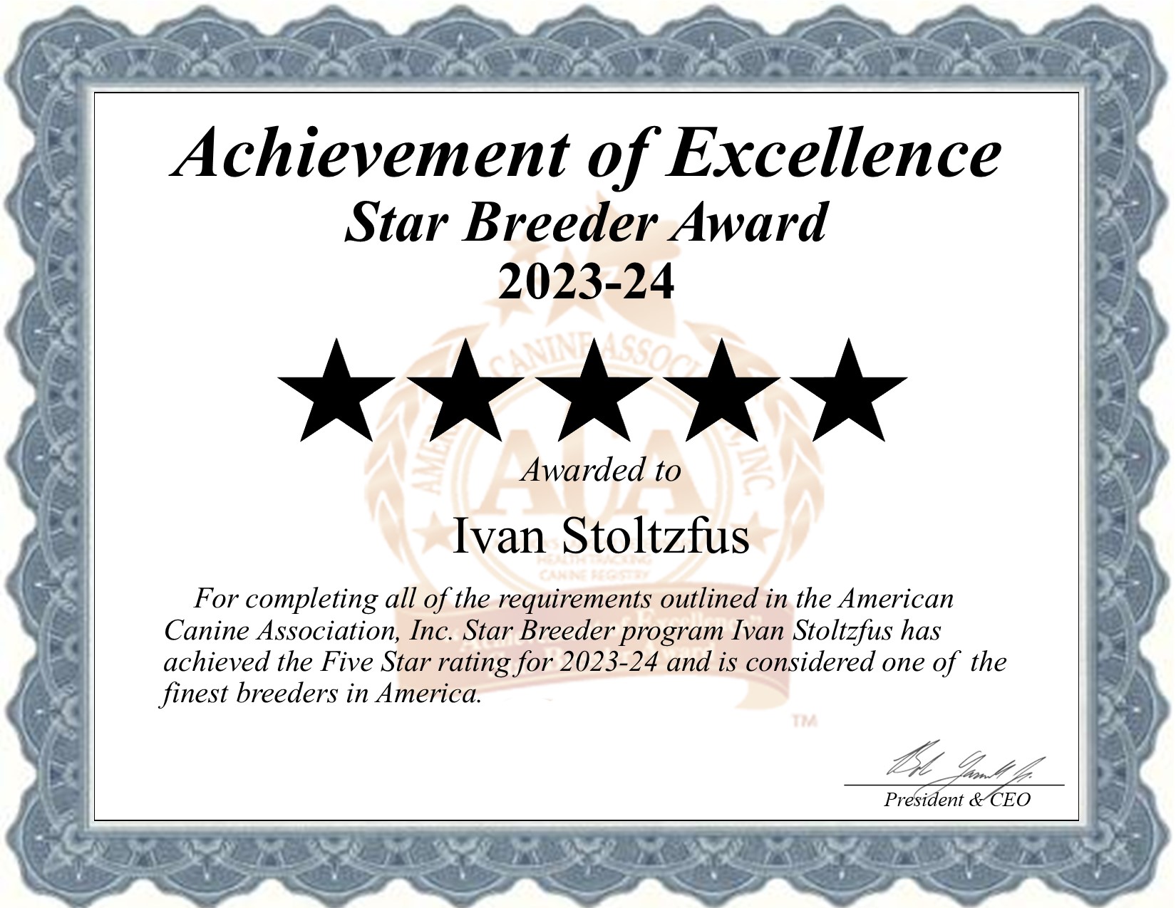 Ivan, Stoltzfus, dog, breeder, star, certificate, Ivan-Stoltzfus, Dornsife, PA, Pennsylvania, puppy, dog, kennels, mill, puppymill, usda, 5-star, aca, ica, registered, Mini Golden Retriever, none