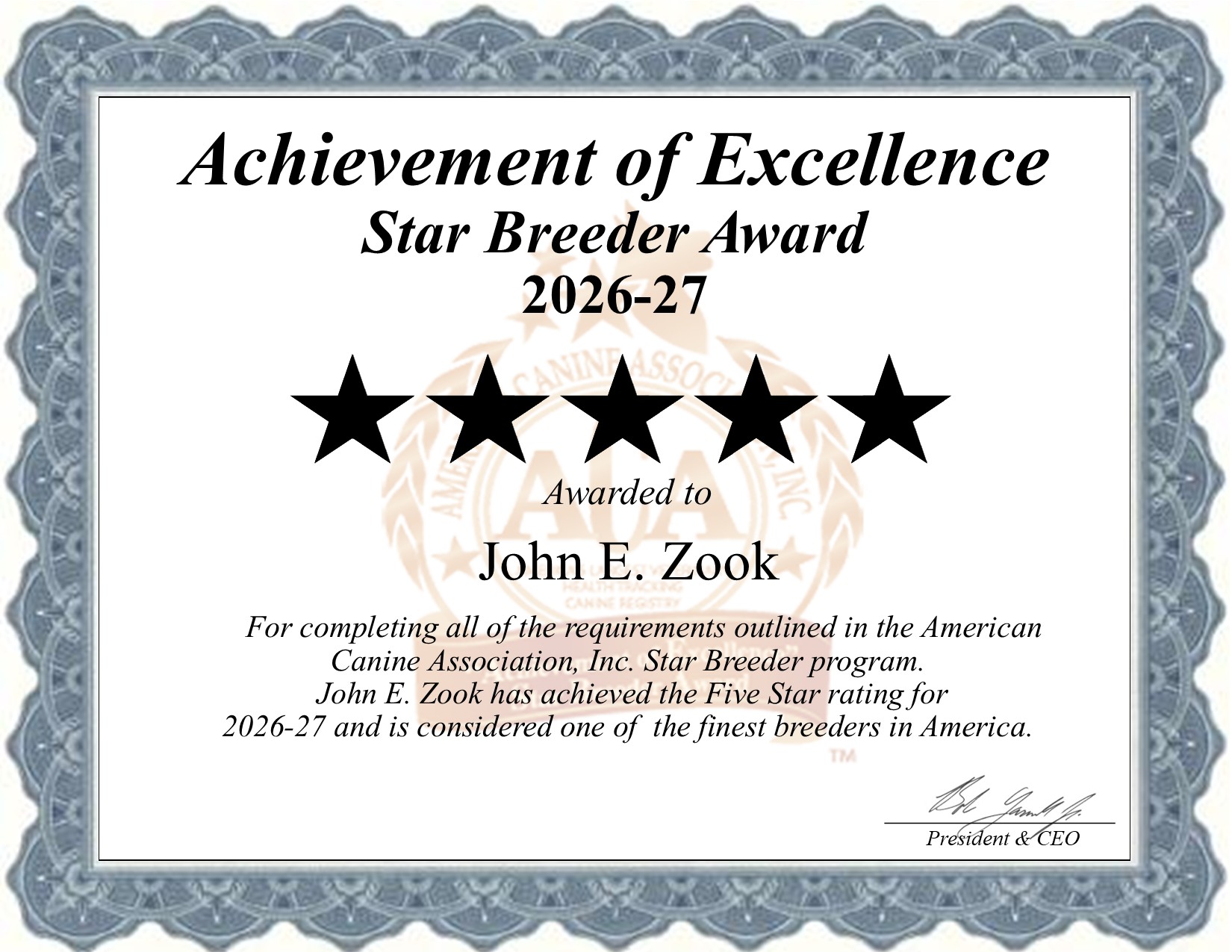 John E., Zook, dog, breeder, star, certificate, John E.-Zook, Denver, PA, Pennsylvania, puppy, dog, kennels, mill, puppymill, usda, 5-star, aca, ica, registered, cavapoo, pomski, pa-doglaw