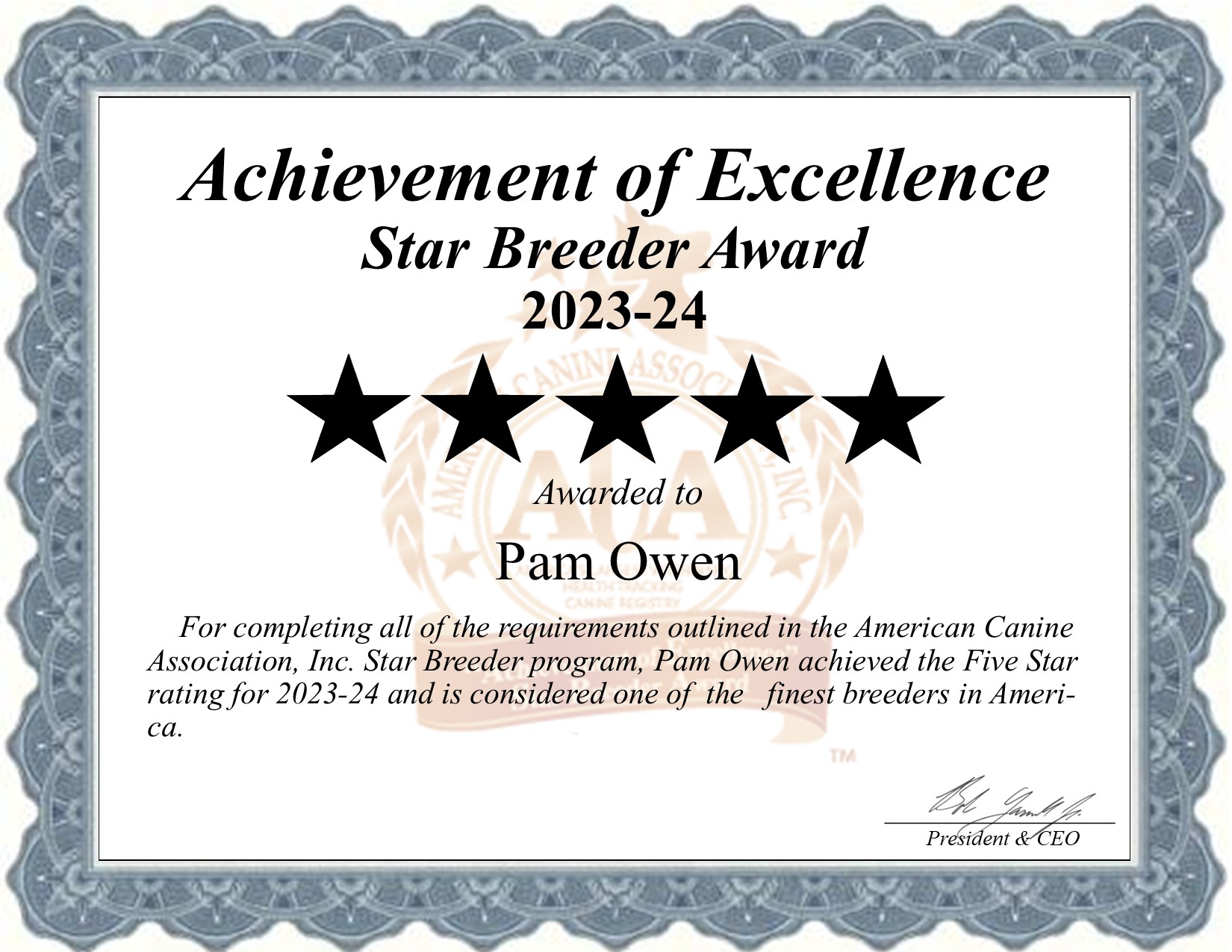 Pam, Owen, dog, breeder, star, certificate, Pam-Owen, Lebanon, MO, Missouri, puppy, dog, kennels, mill, puppymill, usda, 5-star, aca, ica, registered, Poodle, none